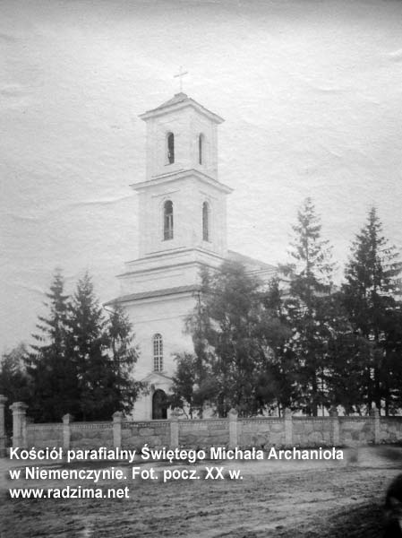 Niemenczyn - Kościół Świętego Michała Archanioła