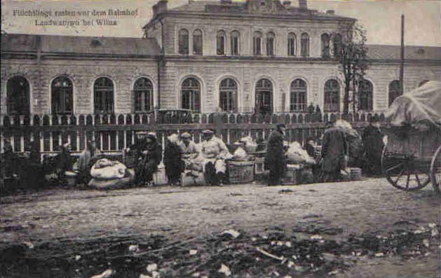  Ляндваров, местечко (Троки сельская гмина). Landwarów, stacja kolejowa