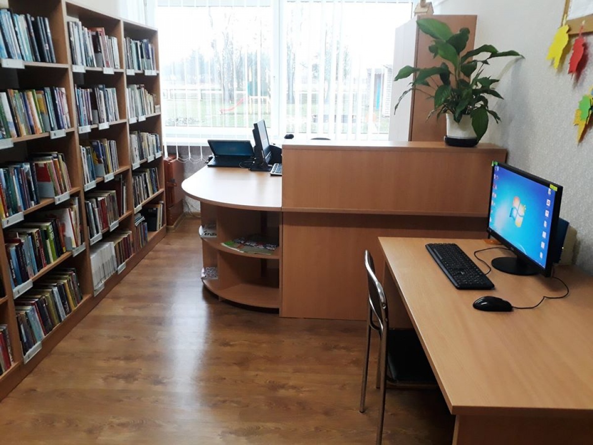  Dziewieniszki, miasteczko   (Dziewieniszki gmina wiejska  ). Biblioteka w Dziewieniszkach