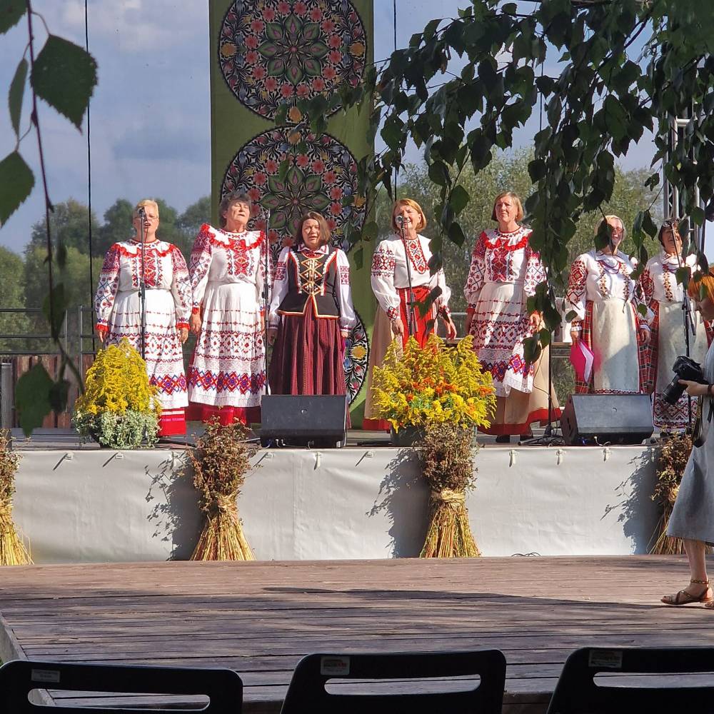  Dieveniškės, market town (Dziewieniszki rural commune). Dożynki w Dziewieniszkach