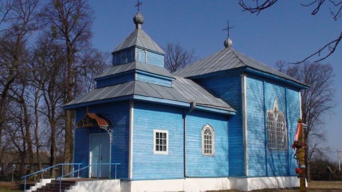  Nižni Cierabiažoŭ, village (Rečycki settlement council). 