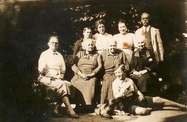  Гайки, маёнтак (Лыскаў вясковая гміна). Ostatni zjazd rodzinny w Hajkach. 1939 rok