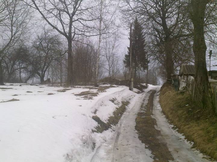  Wielkie Kolenkowo, wieś   (Byczycha sielsowiet  ). улица деревни Коленьково