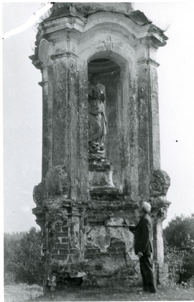  Ганута, маёнтак (Войстам вясковая гміна). Часовня в Гануте