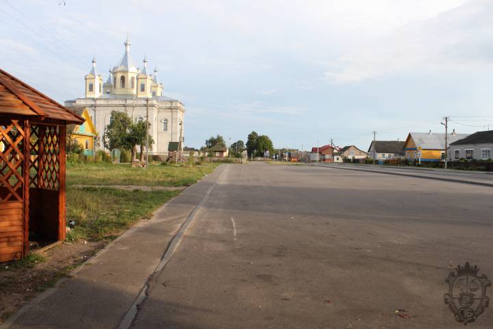 Dereczyn, agrotown (Derechinskiy rural council). 