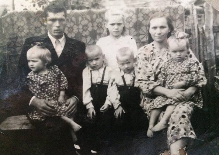  Uborek, wieś   (Mscižski sielsowiet  ). Казимир и Степанида Быковские