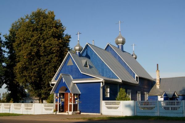  Кірава, вёска (Кіраўскі сельсавет). Orthodox Church of St. John the Divine 