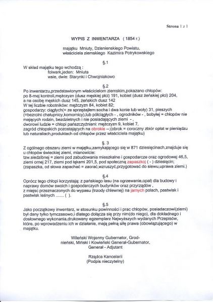  Mniuta 2, village (Pliski rural council). 