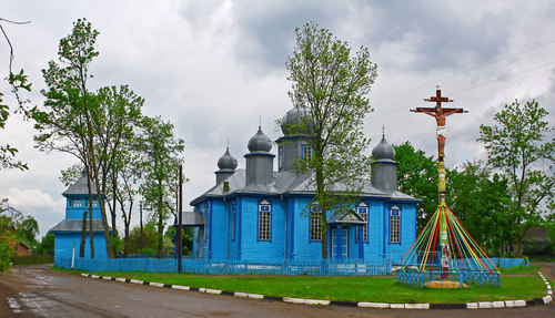  Płotnica, agrotown (Płotnicki rural council). Царква Покрыва Прасвятой Багародзіцы