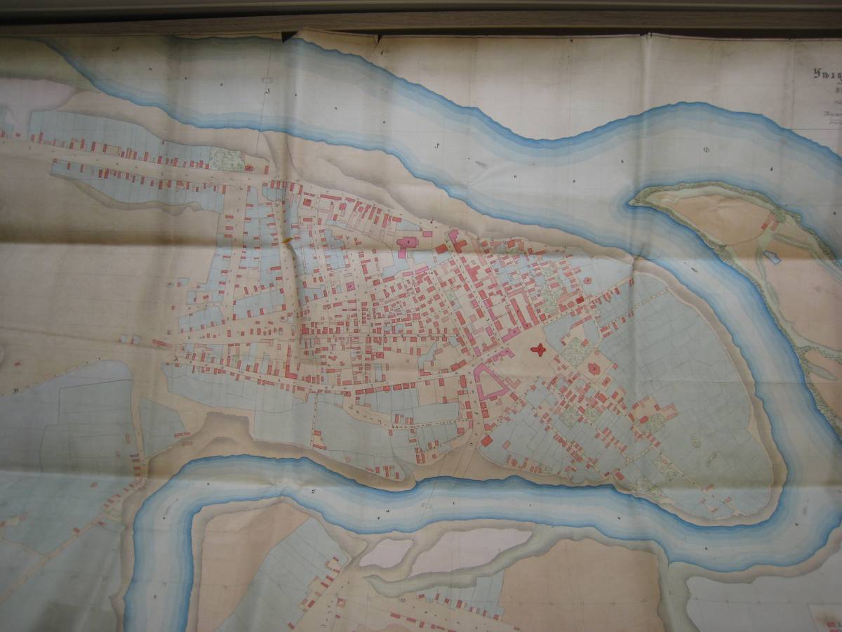  Дисна, город ( ). Plan miasta Dzisna rok 1867
