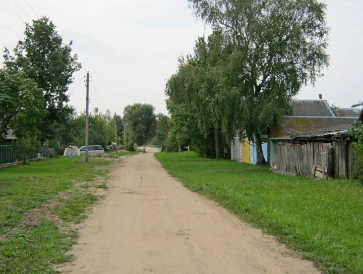  Міхалова, вёска (Лагойскі сельсавет). Вясковая вуліца...