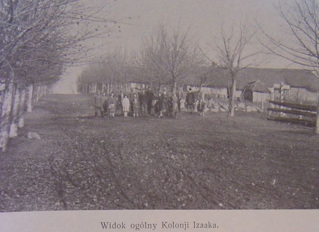  Kolonja Izaaka, colony (Odelsk rural commune). 