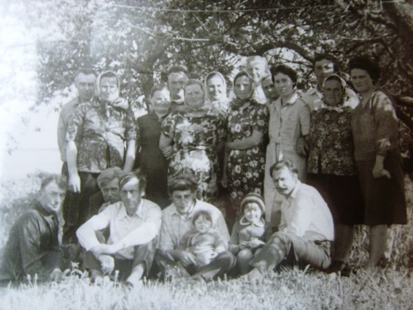  Macielewszczyzna, wieś   (Snoŭski sielsowiet  ). Жыхары вёскi. 1980-я 