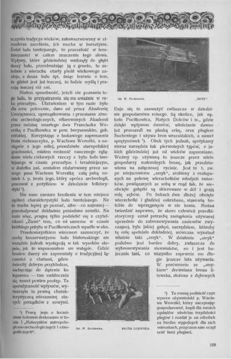 Пуцілкавічы, вёска (Вялікадолецкі сельсавет). Артыкул Вандаліна Шукевіча ў краязнаўчым штотыднёвіку Ziemia 06.04.1912 стр.2