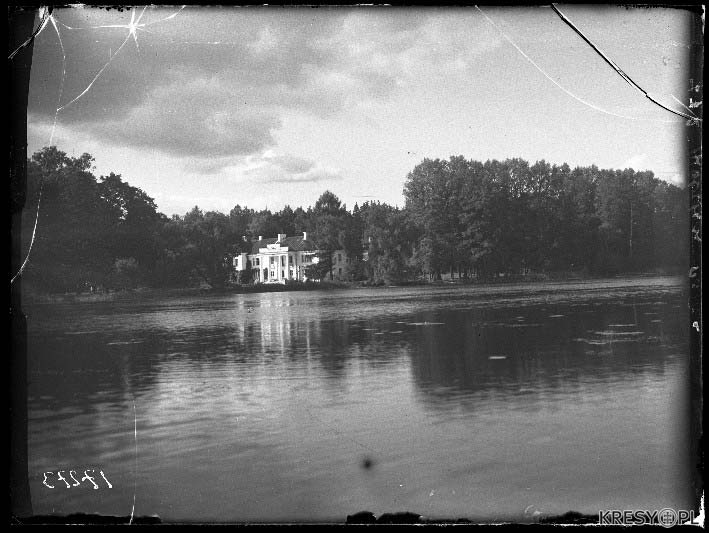  Albertyn, folwark   (Szydłowicze gmina wiejska  ). Widok na dwór