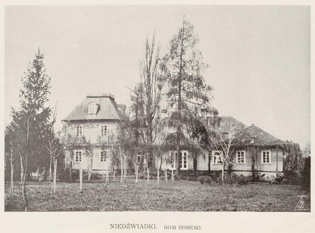  Niedźwiadka, folwark (Połoneczka rural commune). Boretti, Teofil Eugeniusz. Widoki stron rodzinnych Adama Mickiewicza