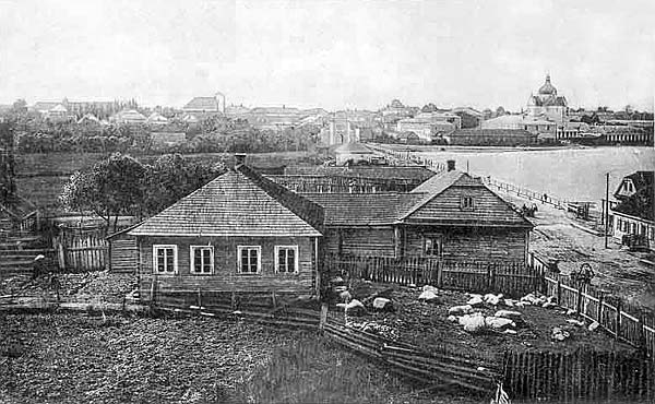  Nieśwież, miasto   (   ). Nieśwież. Widok ogólny
