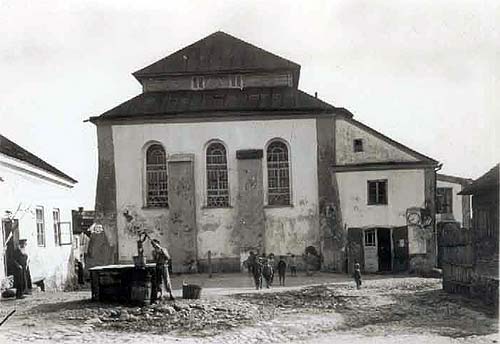  Niasviž, town ( ). Nieśwież. Synagoga Wielka