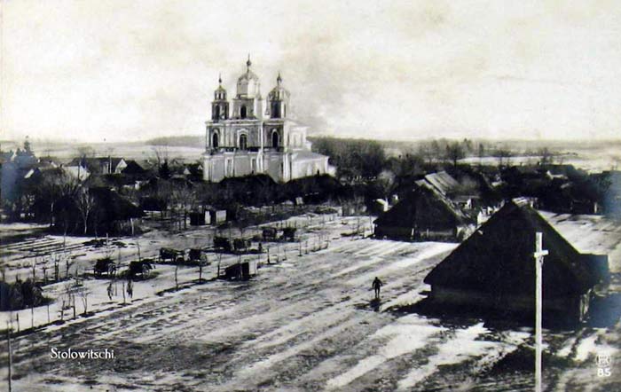  Столовичи, агрогородок (Столовичский сельсовет). Сталовічы на здымку з альбома Peter August Beck