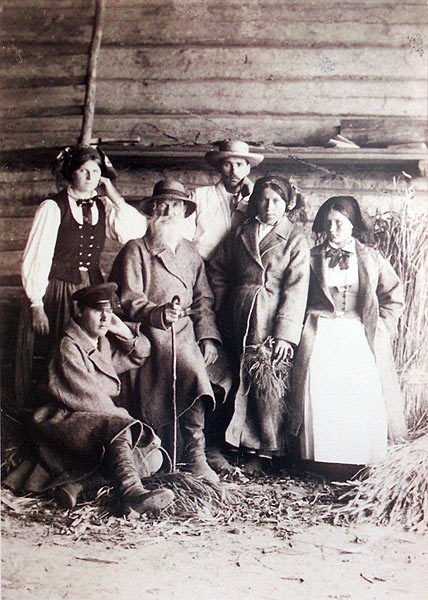  Szczorse, agrotown (Shchorsovskiy rural council). Szczorse. Typy miejscowe<br>Fot. Józef Boretti. 1894