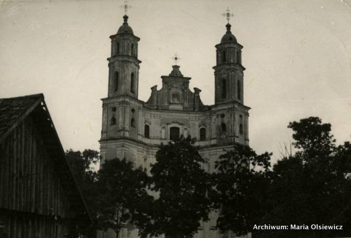  Лужкі, вёска (Лужкоўскі сельсавет). Łużki - Kościół Św. Michała Archanioła.