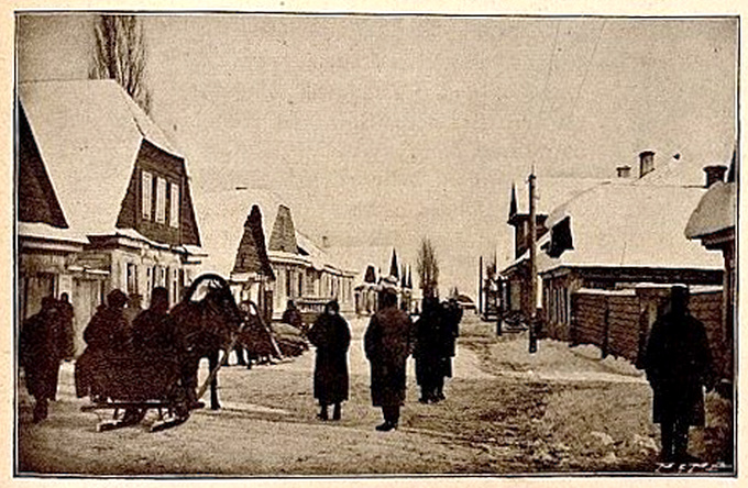  Ошмяны, город ( ). Oszmiana, ul. Żuprańska (lata 1890-te). Zdjęcie pochodzi z wydawnictwa 