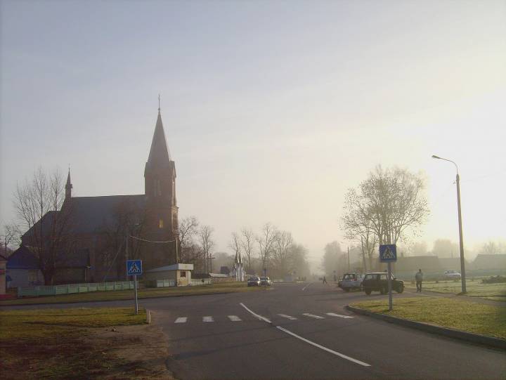  Суботнікі, аграгарадок (Суботніцкі сельсавет). Nasz kościół parafialny pw. św. Władysława króla Węgier