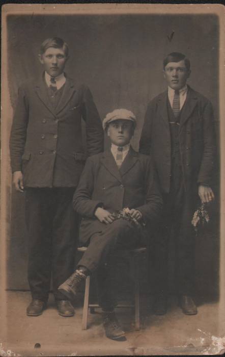  Орля, деревня (Волчинский сельсовет). Праневіч Андрэй,Арцём,Беспудчык Сцяпан.