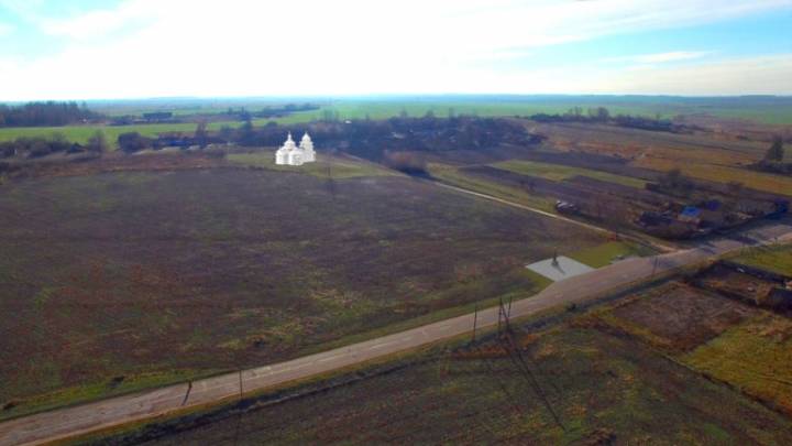  Ogorodnya Kuzminichskaya, village (Karmianski rural council). Место нахождение Николаевской церкви на Виру