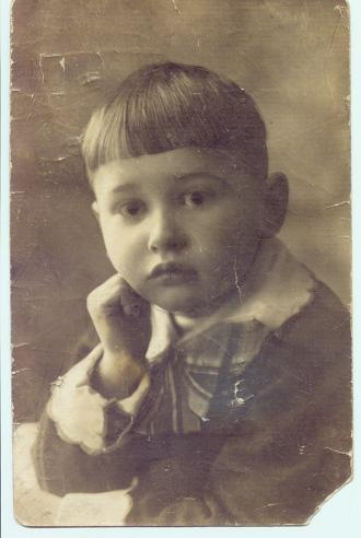  Годутишки, местечко (Годутишки сельская гмина). Fot.z 1930r.Syn Halszki i Mariana Witkowskich.