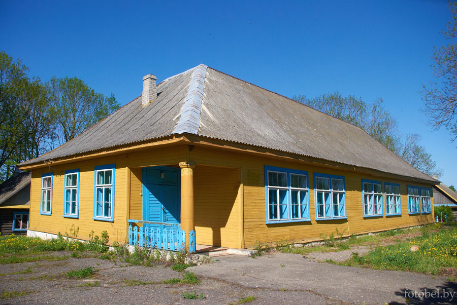  Шкунцікі, вёска (Радзюкоўскі сельсавет). Школьный комплекс 1936г. построенный в закапанском стиле 