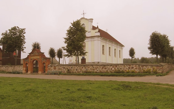  Kościeniewicze Wilejskie, village (Ludvinoŭski rural council). Kościół	Niepokalanego Poczęcia NMP w Kościeniewiczach