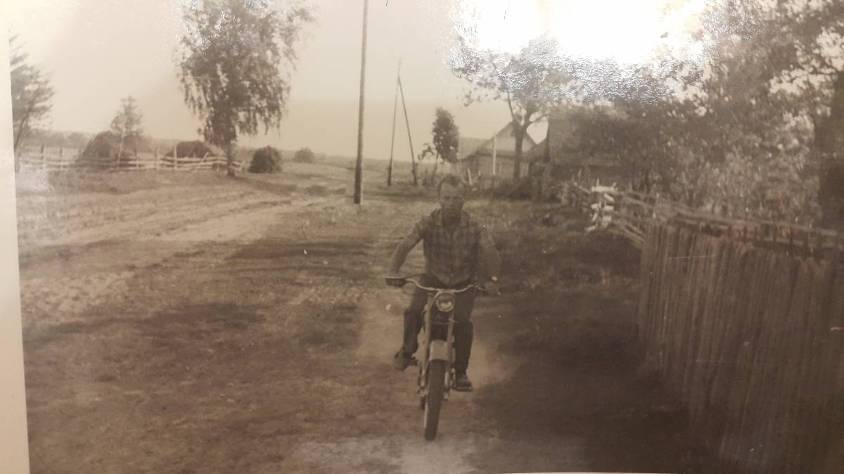  Chociszcze, chutor   (Długomochska wołość  ). Хотище. Дорога на Кульшичи.