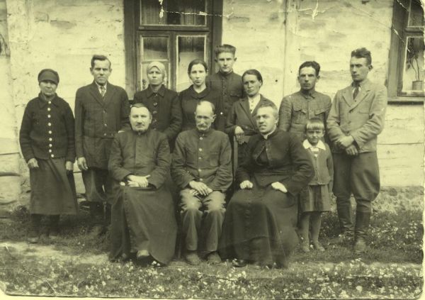  Паланечка, вёска (Вольнаўскі сельсавет). Znani i nieznani<br>Połoneczka lata 40-ste