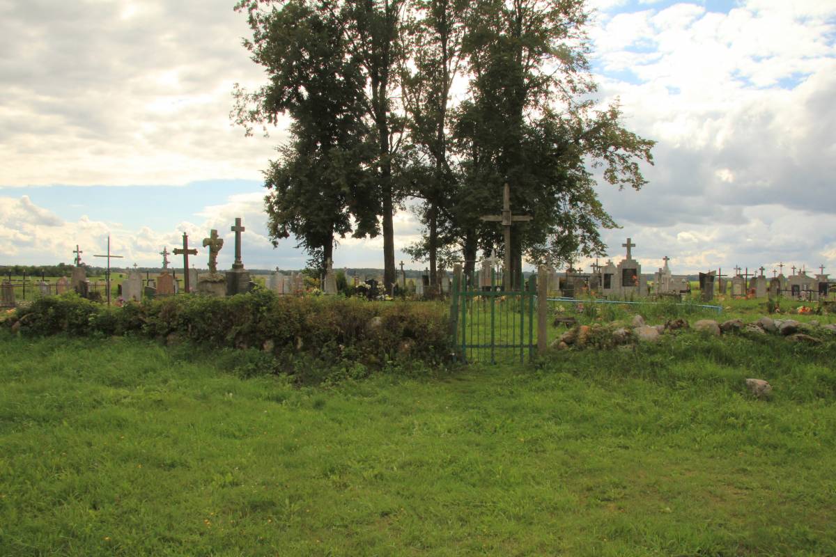  Шавры, деревня (Дотишский сельсовет). Cmentarz Szawry