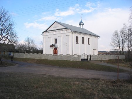  Высацк, фальварак (Дзераўная вясковая гміна). WYSOCK Cerkiew 2008,<br>church-церковь св. Николая<br>Foto http://globus.tut.by