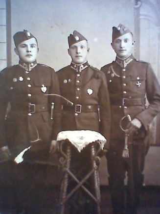  Kleje, village (Zhupranskiy rural council). Mieczyslaw Bielski(syn Stanislawa) , Bronislaw Godlewski, Piotr Stankowski-Parmanowski (syn Wladyslawa)  r.1937