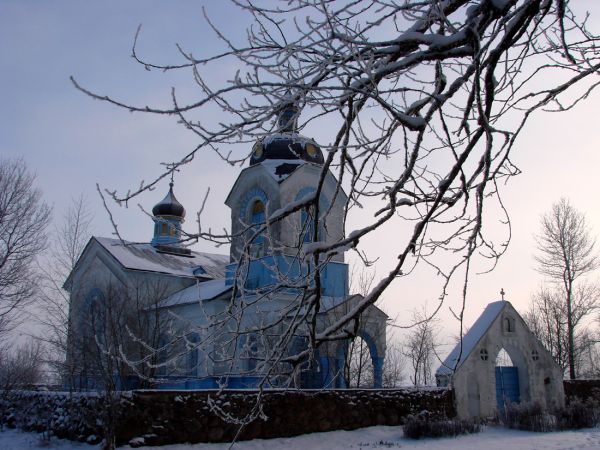  Mizgiery, village (Novodevyatkovichskiy rural council). Cerkiew Św. Piotra i Pawła