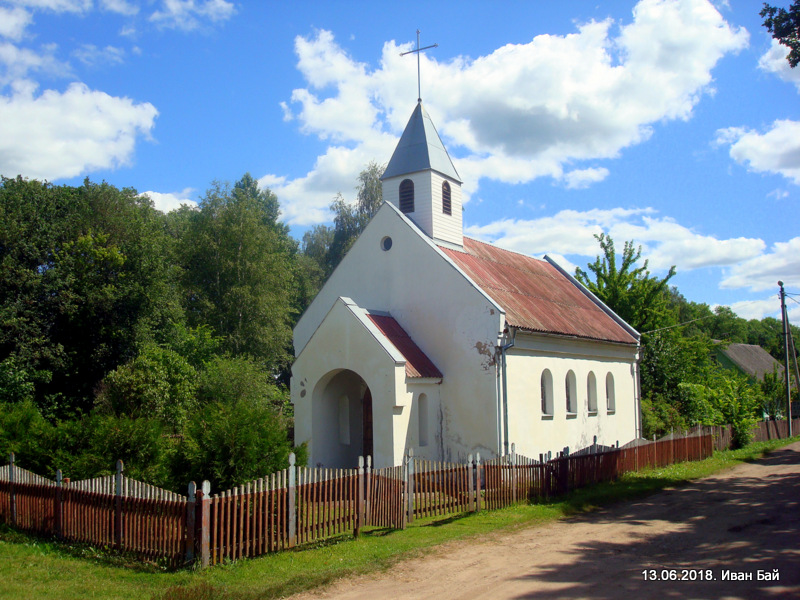  Bórkowicze, agromiasteczko   (Borkowicze sielsowiet  ). Костёл