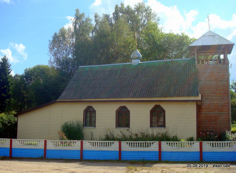  Камена, аграгарадок (Каменскі сельсавет). Боковой фасад