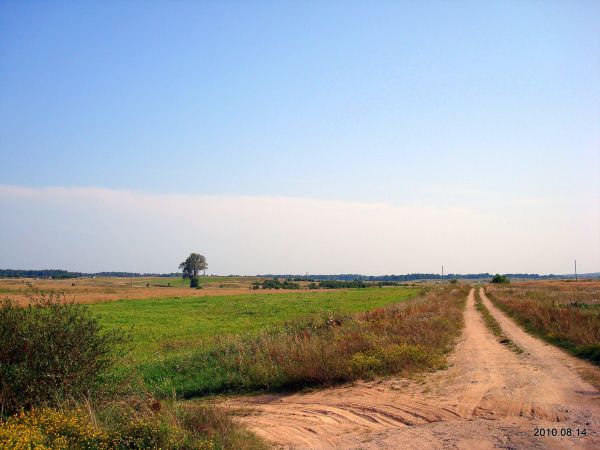 Кетишки, вёска (Мейшагола вясковая гміна). Место где была деревня