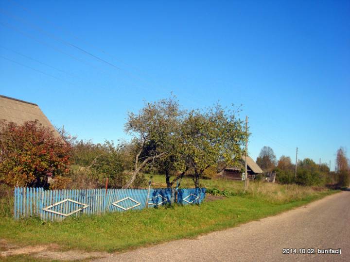  Ostrów, village (Psujeŭski rural council). 