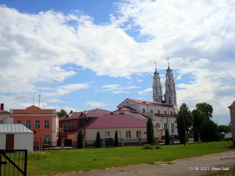  Oszmiana, miasto   (   ). Костёл в Ошмянах