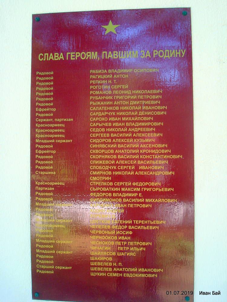  Воропаево, городской посёлок ( ). 
