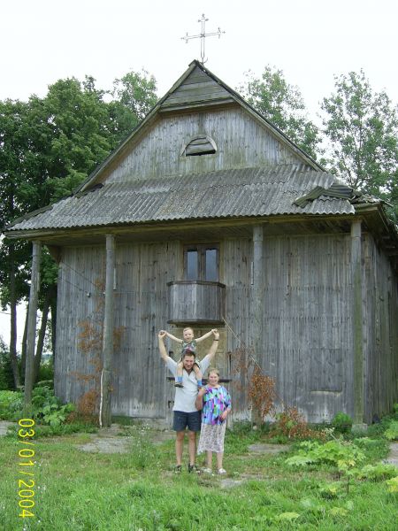  Malkowszczyzna, majątek (Druja gmina wiejska  ). Костёл в Мальковщине 