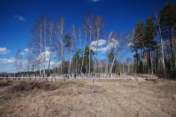  Malkowicze, village (Duniłavicki rural council). cmentarz przy wiosce