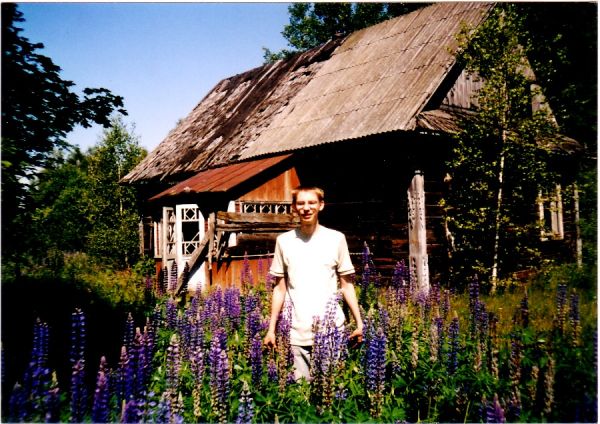  Grań, wieś   (Rubiaževicki sielsowiet  ). Chata Zujewskich