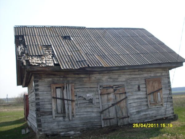  Demamerka, wieś   (Ručajoŭski sielsowiet  ). Бывший деревенский магазин