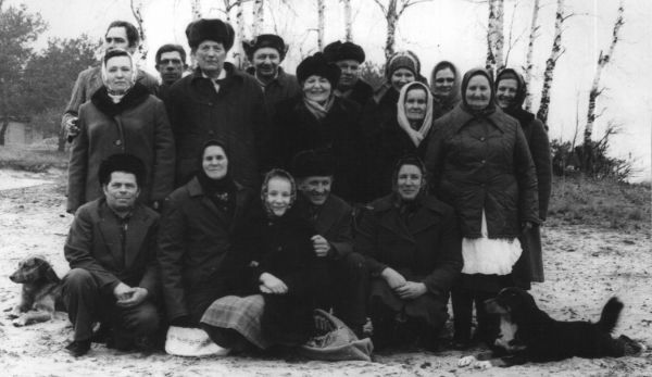  Demamerka, wieś   (Ručajoŭski sielsowiet  ). Жители деревни Димамерки