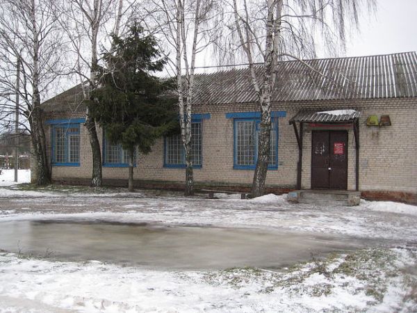  Kovaka, village (Vuhłoŭski rural council). Магазин - Крама